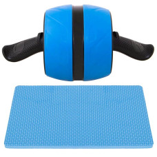 Ролик для преса з поворотним механізмом Springos AB Wheel Blue/Black, код: FA5000