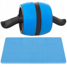 Ролик для преса з поворотним механізмом Springos AB Wheel Blue/Black, код: FA5000