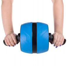 Ролик для преса з поворотним механізмом Springos AB Wheel Blue/Black, код: FA5000