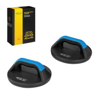 Опори для віджимань поворотні 4FIZJO Push-up Bars Black/Blue, код: P-5907739312488
