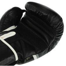 Рукавички боксерські TopTen Performance шкіра, 10oz, чорний, код: TOP-041_10BK