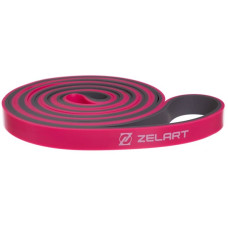 Резина для підтягувань двухслойная Zelart Dual Power Band ХXS 2080x13x4,5 мм рожевий, код: FI-0911-2_P