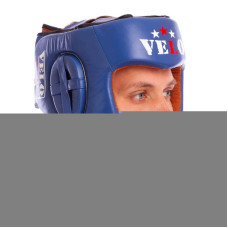 Шолом боксерський Velo XL, синій, код: 3081