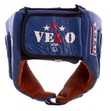 Шолом боксерський Velo XL, синій, код: 3081