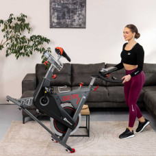 Спінбайк Hop-Sport HS-065IC чорно-сірий Delta,код: 5902308223189