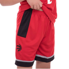 Форма баскетбольна підліткова PlayGame NB-Sport NBA Raptors 2 L (10-13 років), ріст 140-150см, червоний-чорний, код: BA-0970_LRBK