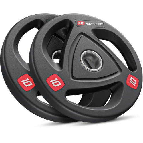 Набір дисків олімпійських Hop-Sport 2 х 10кг, код: 00-G00000276