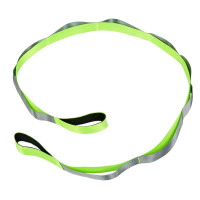 Стрічка для розтяжки FitGo Stretch Strap салатовий, код: FI-8369_LG
