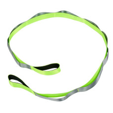 Стрічка для розтяжки FitGo Stretch Strap салатовий, код: FI-8369_LG