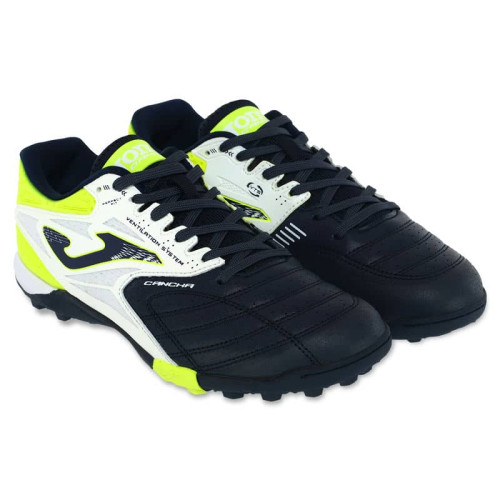 Сороконіжки Joma Top Cancha розмір 42,5-EUR/41,5-UKR, чорний-білий-лимонний, код: CANS2303TF_41,5BKWY