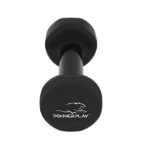 Гантелі вінілові PowerPlay Achilles 2х5 кг, чорні, код: PP_4125_5kg_2in