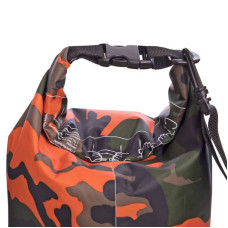 Водонепроникний гермомішок SP-Sport Waterproof Bag 5л камуфляж помаранчевий, код: TY-6878-5_KOR-S52