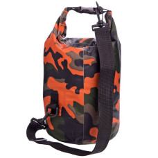 Водонепроникний гермомішок SP-Sport Waterproof Bag 5л камуфляж помаранчевий, код: TY-6878-5_KOR-S52