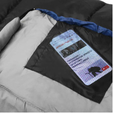 Спальний мішок (спальник) ковдра SportVida -3 ...+ 21°C L Black/Grey, код: SV-CC0069