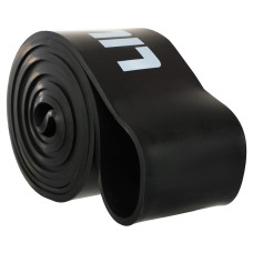 Гума петля для підтягування та тренувань стрічка силова LiveUp Super Band X-Large 39-77кг, чорний, код: LP8410-XL