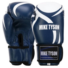 Рукавички боксерські Mike Tyson 10oz, синій, код: VL-4544_10BL