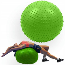 М"яч для фітнесу (фітбол) SportVida Anti-Burst 650 мм, зелений, код: SV-HK0293