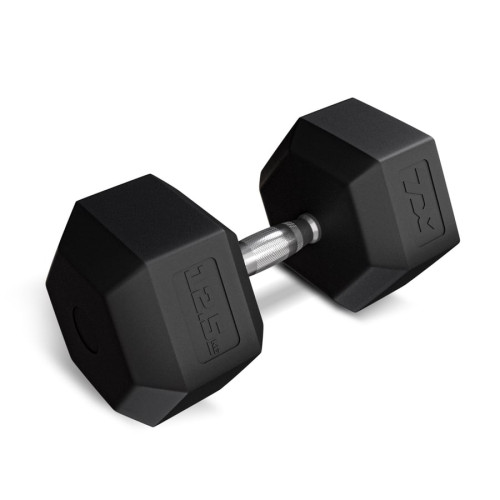 Гантеля шестигранна прогумована TX-125RD Trex Sport 12,5кг, код: 5902308232266