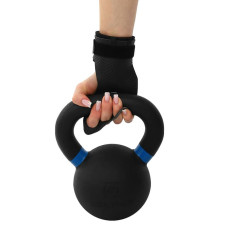 Гімнастичні накладки рукавички для турніка 3 Hole Carbon Hand Grips Ezous S, чорний, код: D-15_S