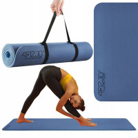 Килимок для йоги та фітнесу 4Fizjo 1800x600x6 мм, Blue/Sky Blue, код: P-5907739310132