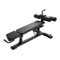 Лавка для пресу Generation Fitness Adjustable abdominal bench GFH41, код: 523552-FS