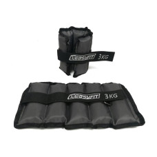 Обтяжувачі EasyFit Metal (фіксована вага) 2х3 кг, код: EF-AWTМ-300