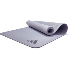 Килимок для йоги Adidas Premium Yoga Mat 1760х610х5 мм, сірий, код: 885652025331