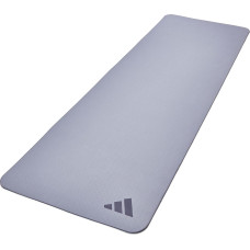 Килимок для йоги Adidas Premium Yoga Mat 1760х610х5 мм, сірий, код: 885652025331