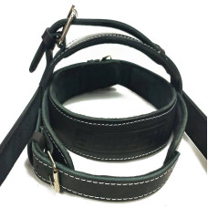 Упряж EasyFit Bison чорна (шкіра), код: EF-HLBSNBK-EF