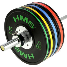 Набір олімпійських дисків HMS BTBR 8 шт, код: 5907695596250-IN