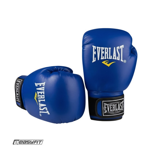 Рукавички для боксу Everlast 6 унцій, синій, код: EF-0370-6-BL