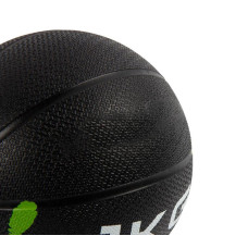 Медбол Generation Fitness FF42C1C-10kg, 10 кг, чорний-помаранчевий, код: 522838-AX