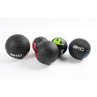 Медбол Generation Fitness FF42C1C-10kg, 10 кг, чорний-помаранчевий, код: 522838-AX