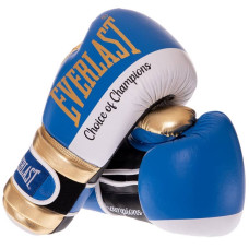 Рукавички боксерські Everlast 12 унцій, синій, код: BO-0578_12BL