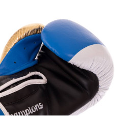 Рукавички боксерські Everlast 12 унцій, синій, код: BO-0578_12BL