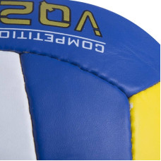 М"яч волейбольний Legend №5 PU, синій-жовтий-білий, код: LG-0691