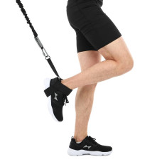 Лямка для ніг Ezous Glute Kick Back Pro 320 мм, 1шт, чорний, код: H-05