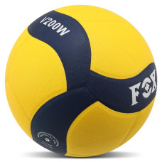 М'яч волейбольний Fox №5 PU, жовтий-синій, код: VB-5902