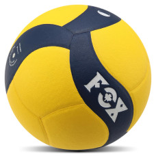 М'яч волейбольний Fox №5 PU, жовтий-синій, код: VB-5902