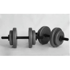 Гантелі WCG Grey 2х8кг, код: 0208G-IF