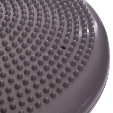 Подушка балансувальна масажна FitGo Balance Cushion 340 мм, сірий, код: FI-5326_GR