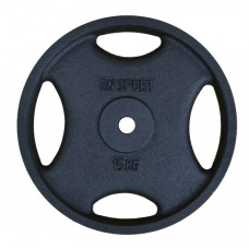 Штанга з гантелями RN-Sport 4 грифи + 120 кг дисків, код: RN-ch125