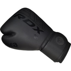 Боксерські рукавиці RDX F6 Kara Matte 14 унцій, чорний, код: BGR-F6MB-14OZ