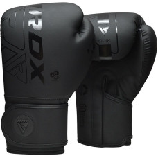 Боксерські рукавиці RDX F6 Kara Matte 14 унцій, чорний, код: BGR-F6MB-14OZ