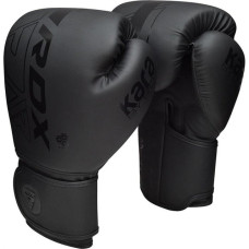 Боксерські рукавиці RDX F6 Kara Matte 14 унцій, чорний, код: BGR-F6MB-14OZ