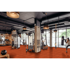 Гумова плитка EcoGuma Standart 30 мм (теракот), код: EG30T