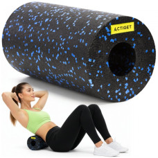 Масажний ролик Actiget EPP 29.5 x 15 см (валик, роллер) Black/Blue, код: ACT0093