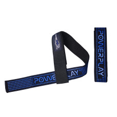 Лямки для тяги PowerPlay чорний-синій, код: PP_7064_Black/Blue