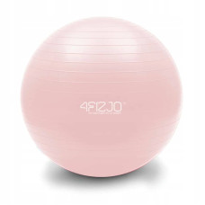 М"яч для фітнесу (фітбол) 4Fizjo 55 см Anti-Burst Pink, код: P-5907739316271