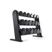 Гантельний ряд з стійкою Nohrd Shadow Ash 9 пар (5-25 кг), 320 кг, дерево ясен, код: HC-NH-25.105-IN